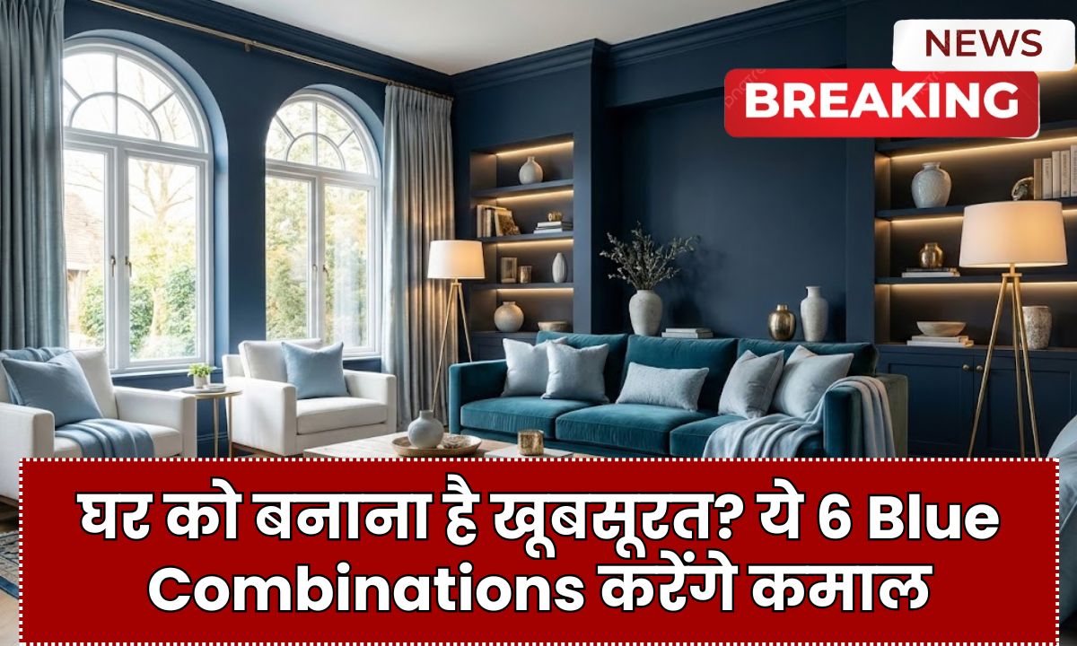 Blue Colour Schemes: घर को बनाना है खूबसूरत? ये 6 Blue Combinations करेंगे कमाल